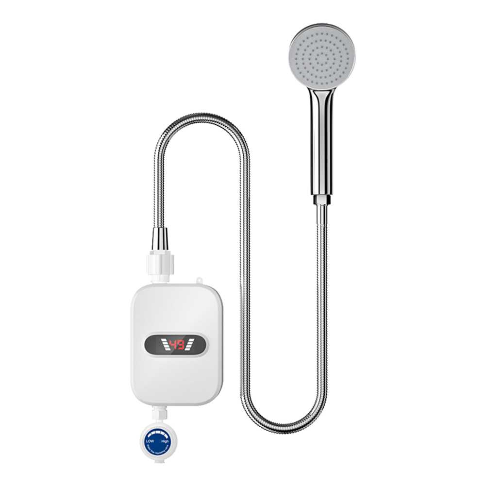 VLRT Shower Mandi Instant Electric Water Heater Digital Display - RX-021