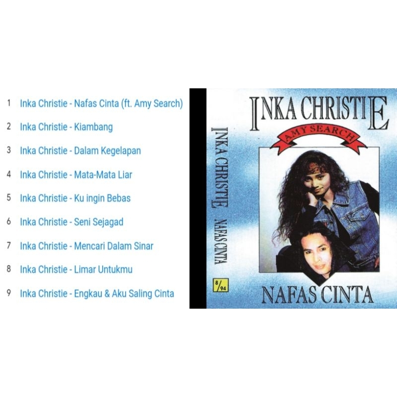 inka christie nafas cinta 1993 cd album