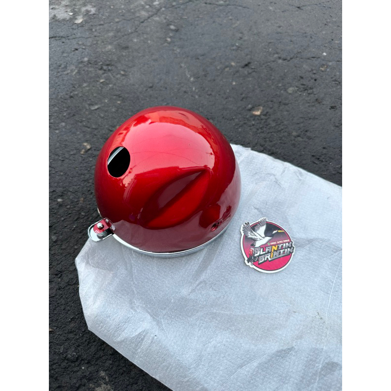 Batok cb 125 import presisi mirip original lampu cb125 import batok cb125 merah