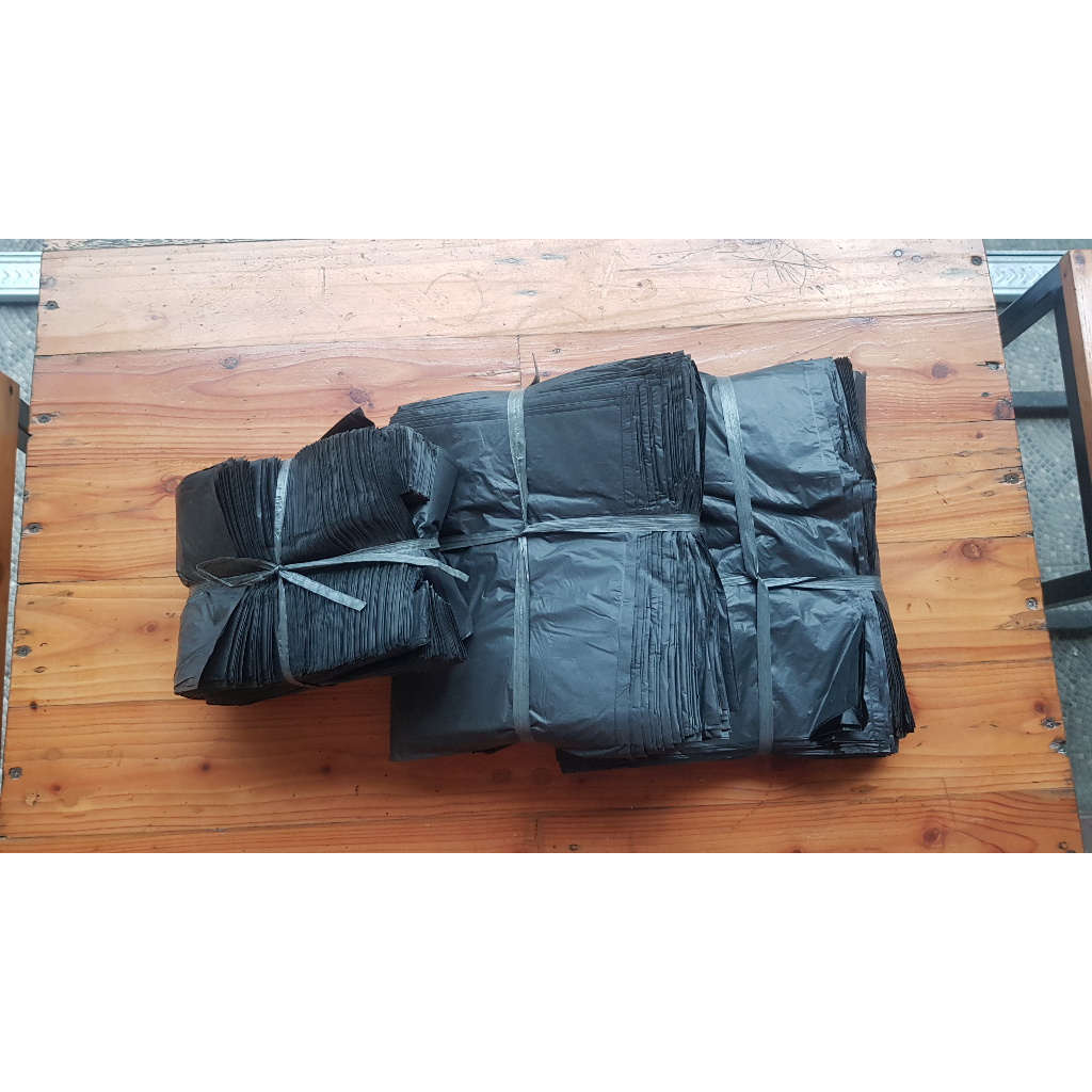 KRESEK KILOAN LOSS HITAM TEBAL KANTONG KRESEK PLASTIK POLOS HITAM DAUR ULANG