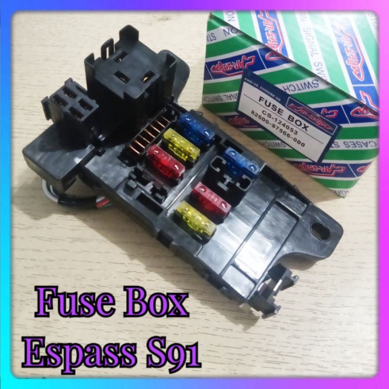 RUMAH SEKRING/FUSE BOX DAIHATSU ESPASS S91 CARSHOW ORIGINAL