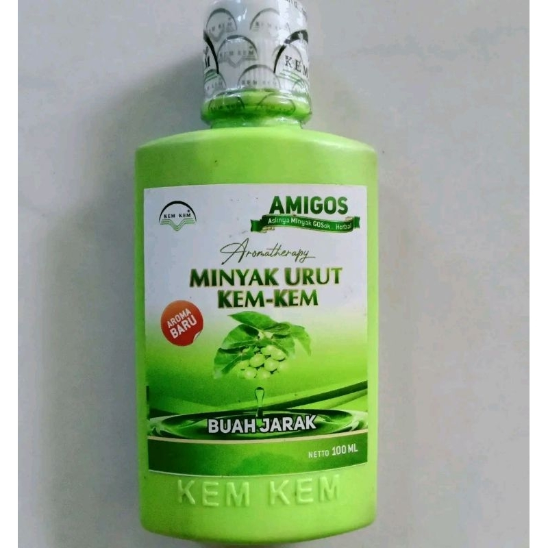 Minyak Urut Kem Kem Aromaterapi Minyak Karo Buah Jarak