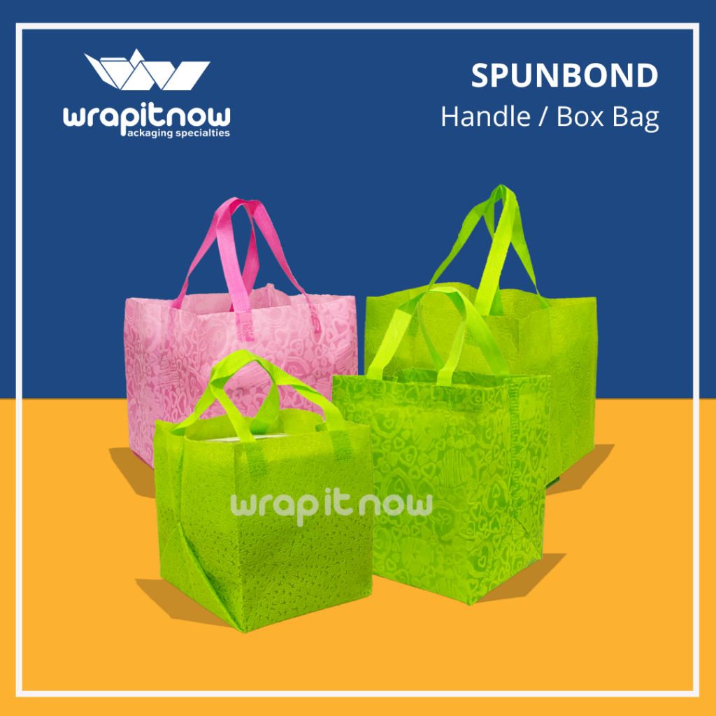 

Tas Spunbond Tekstur 20x20x20 spunbond 24x20x27 spunbond 28x24x40 / Tas Spunbond Embos Tas Dus Nas
