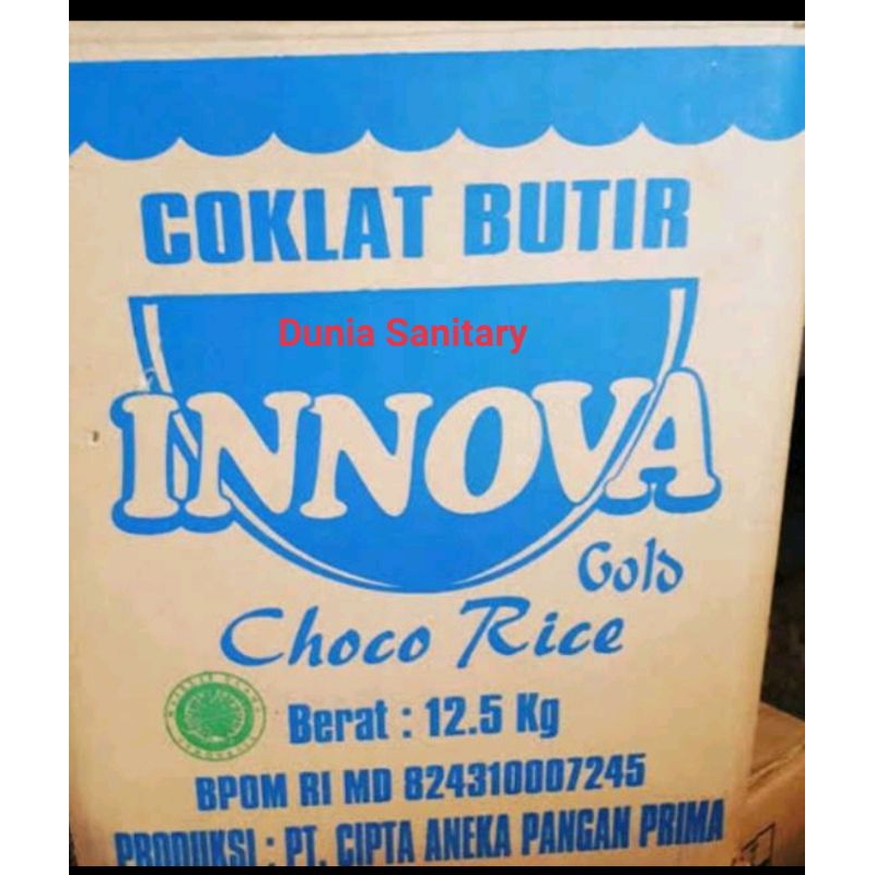 

Coklat meses innova dus biru kemasan repack 1kg
