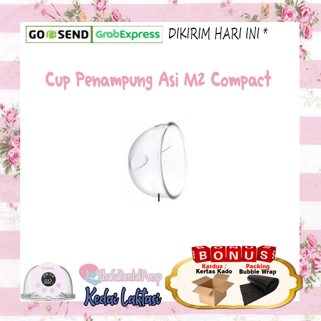 Cup Penampung Asi Elmom M2 / Sparepart Pompa Asi