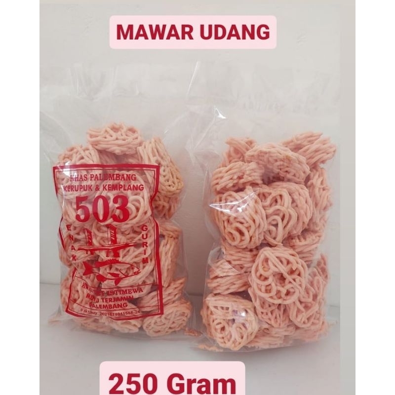 

KERUPUK MAWAR UDANG 250 GRAM