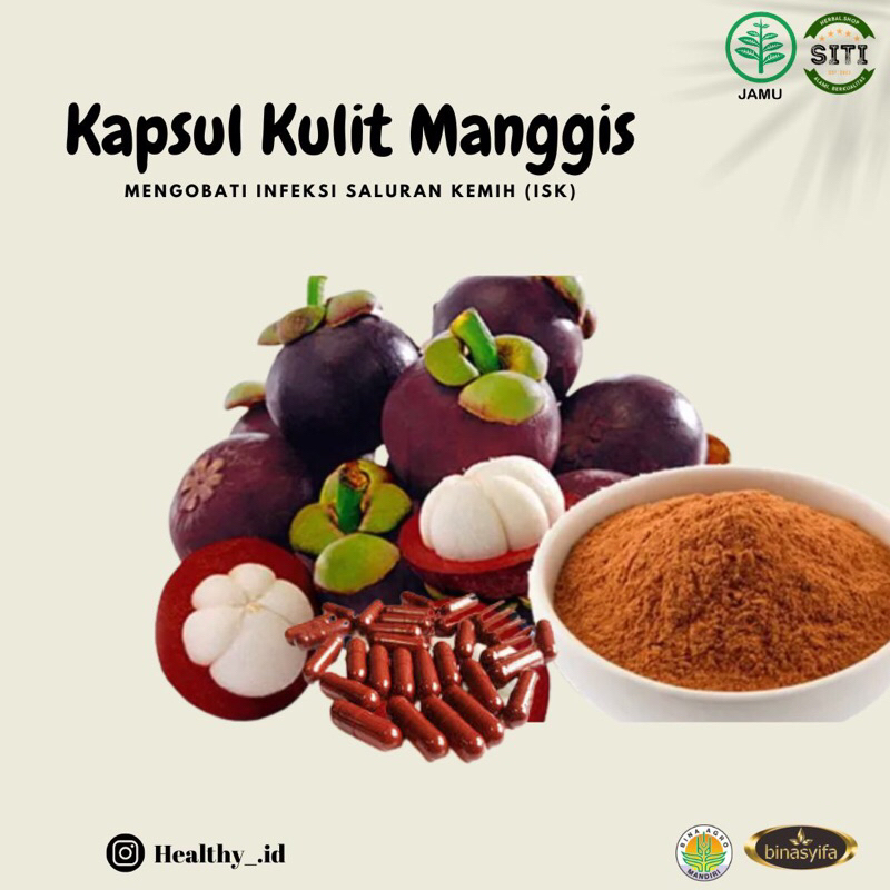 

Kapsul curah Serbuk Bubuk Kulit Manggis Anti Kanker Perawatan Kulit Herbal Organik