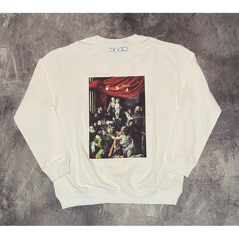 Crewneck Off white caravaggio second preloved