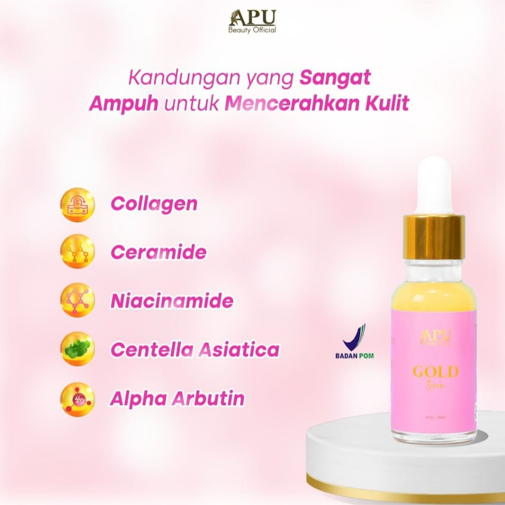 APU GOLD SERUM | SERUM ALL IN ONE by APU BEAUTY CARE