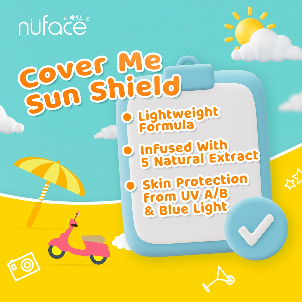 NUFACE SUNSCREEN COVER ME SUN SHIELD