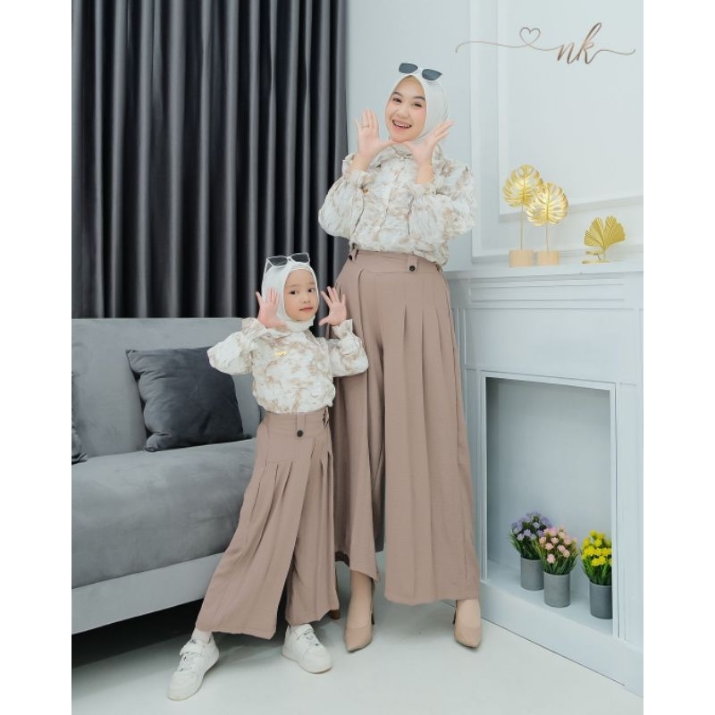 Oneset/Setcel, setelan celana couple ibu dan anak ORI NK (HARGA ECER)