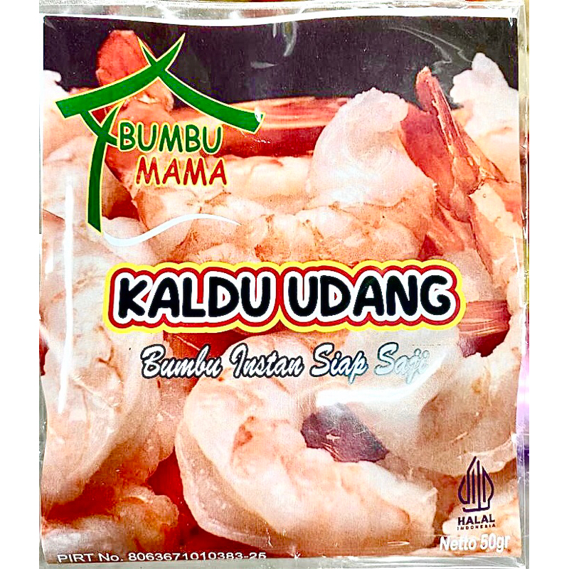 

Bumbu Mama Kaldu Udang 50gr