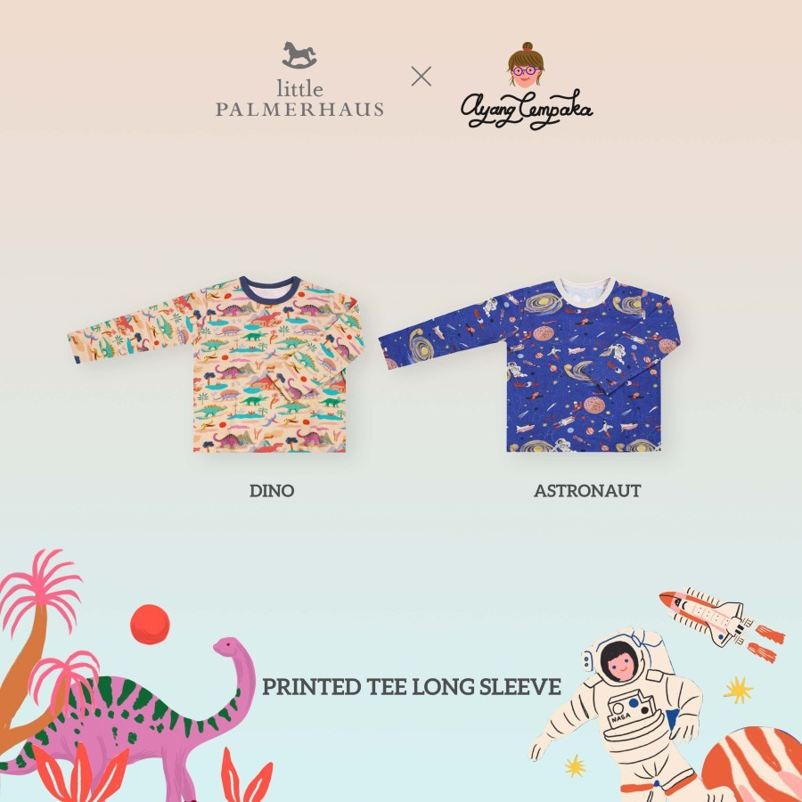 Little Palmerhaus x Ayang Cempaka Printed Tee Long