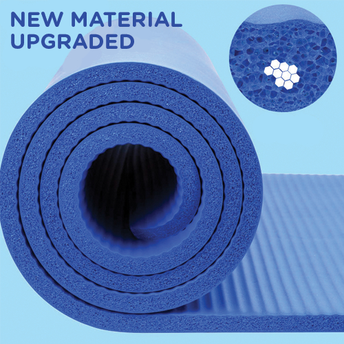 YOGA MAT PAUS BIRU | SPORT &amp; PILATES MAT | GYM MAT