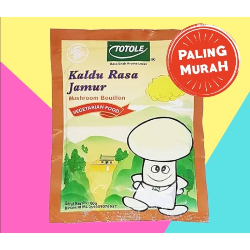 Totole Kaldu Jamur Kemasan 80gr TERMURAH Se-SHOPEE