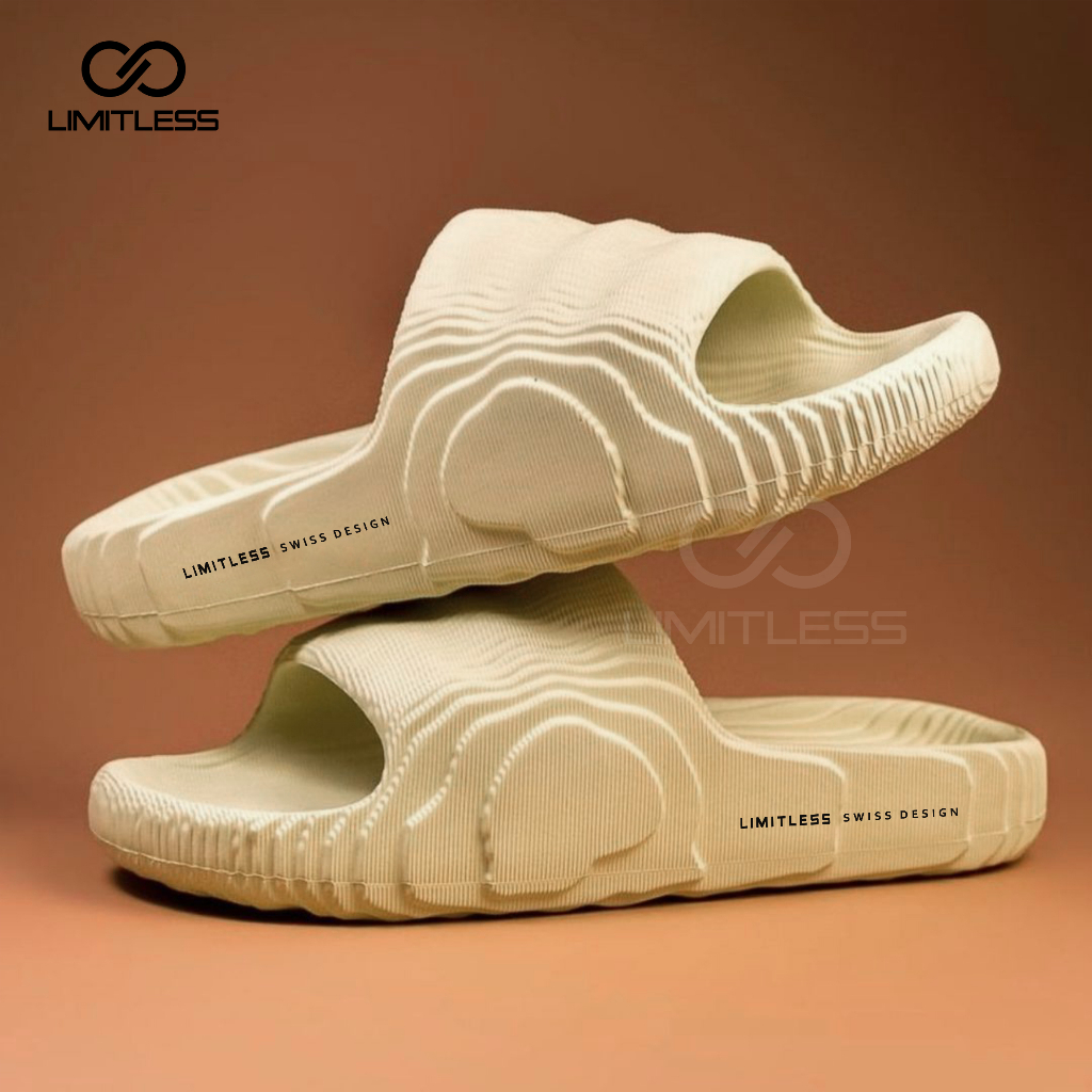 Sendal Adilette Eva Casual Sandal Slop Wanita Unisex Couple Terbaru Selop Rumah Wanita Empuk Ringan