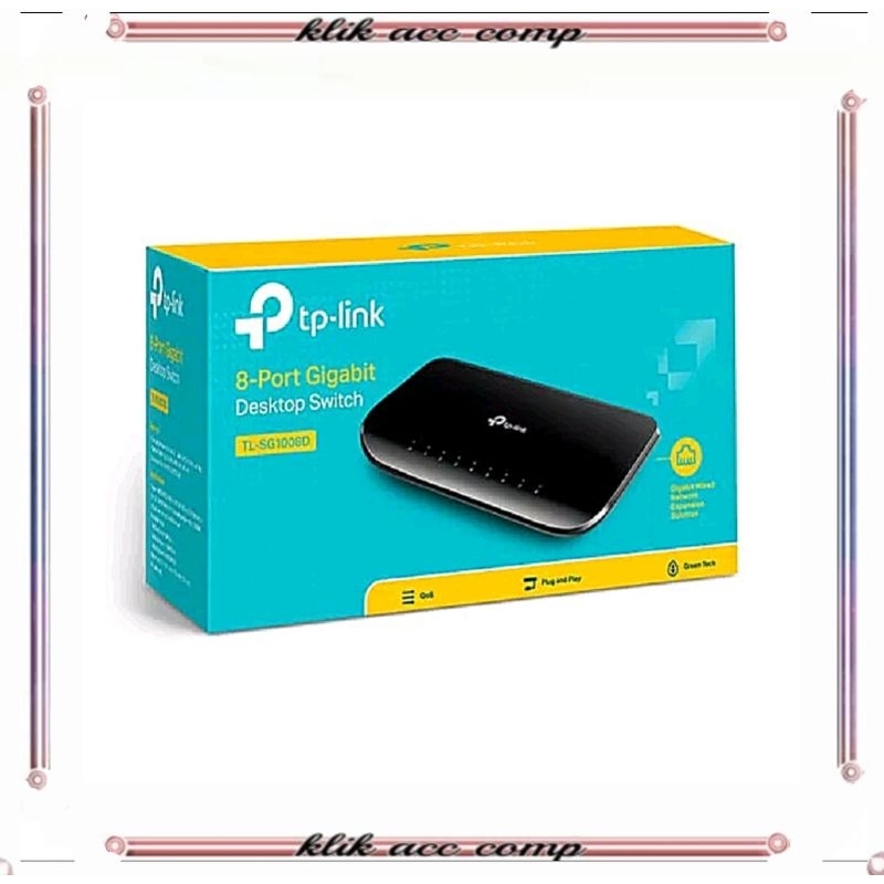 TP-Link SG1008D Switch Hub 8 Port Gigabit / Switch Hub Gigabit 8 Port