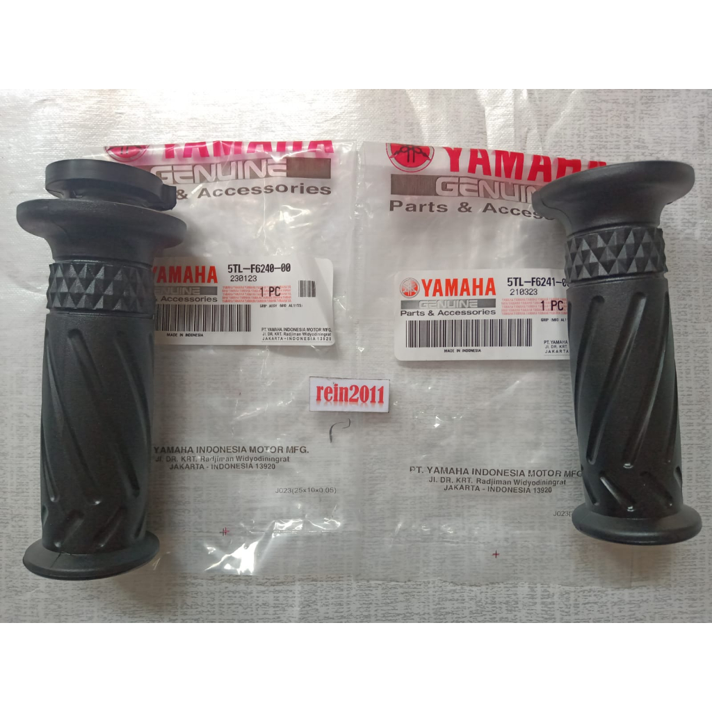 HAND GRIP HANDFAT MIO LAMA MIO SOUL  ASLI ORI YAMAHA 5TL F6240 00 &amp; 5TL F6241 00