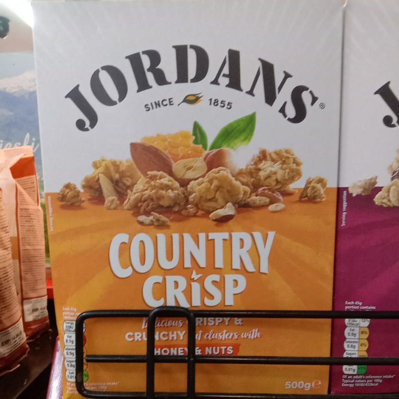 

JORDANS COUNTRY CRISP HONEY & NUT CEREAL 500 GR / SEREAL SARAPAN PAGI