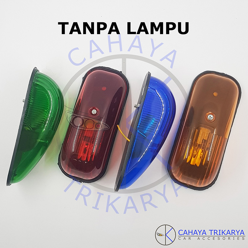 Lampu Kodok Samping / Fender / Bak Truk Truck / Bis Bus Kotak Universal Variasi KG-36 / KG36