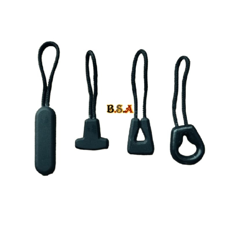 Puller Rope Puller Rubber Karet Tali Tarikan Resleting Tas dan Jaket