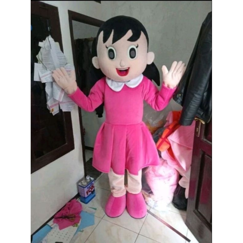 kostum badut cosplay lucu shizuka