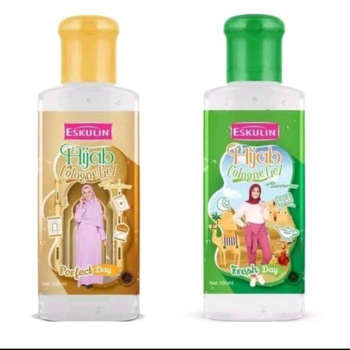 ESKULIN HIJAB COLOGNE GEL FRESH DAY &amp; PERFECT DAY 100ML