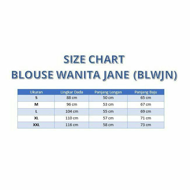 Kemeja Wanita Jane - Kemeja Wanita - Kemeja - Kemeja Casual - Kemeja  Blouse - Blouse Wanita - Blouse Wanita Jane