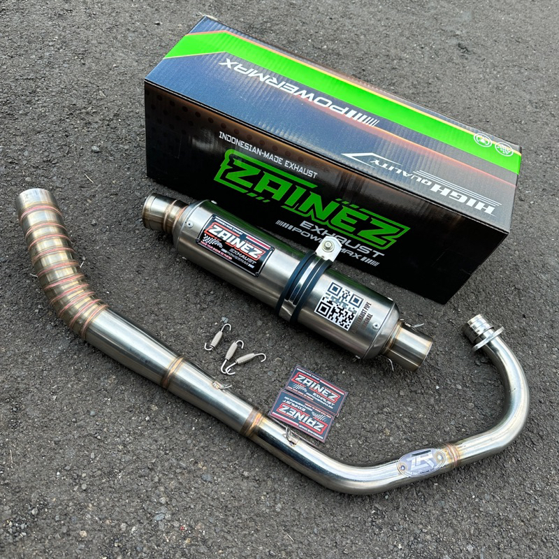 Zainez Racing Knalpot Tiger Megapro GL Model bulat jenong ORIGINAL