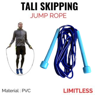 Lompat Tali Skipping Pvc Jump Rope Speed Rope Wannafit