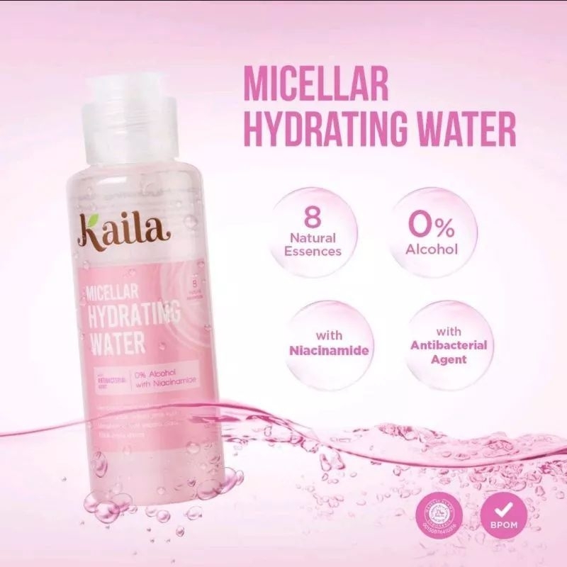 KAILA BEAUTE Micellar Water - Waterproof MakeUp Remover