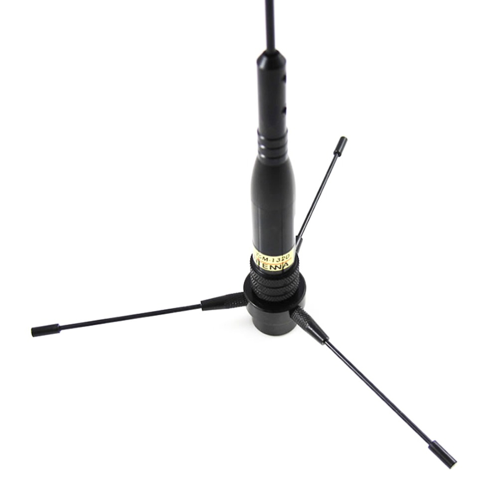 Antena HT mobil UHF-F 10-1300MHz Ground Radical &amp; semua merk