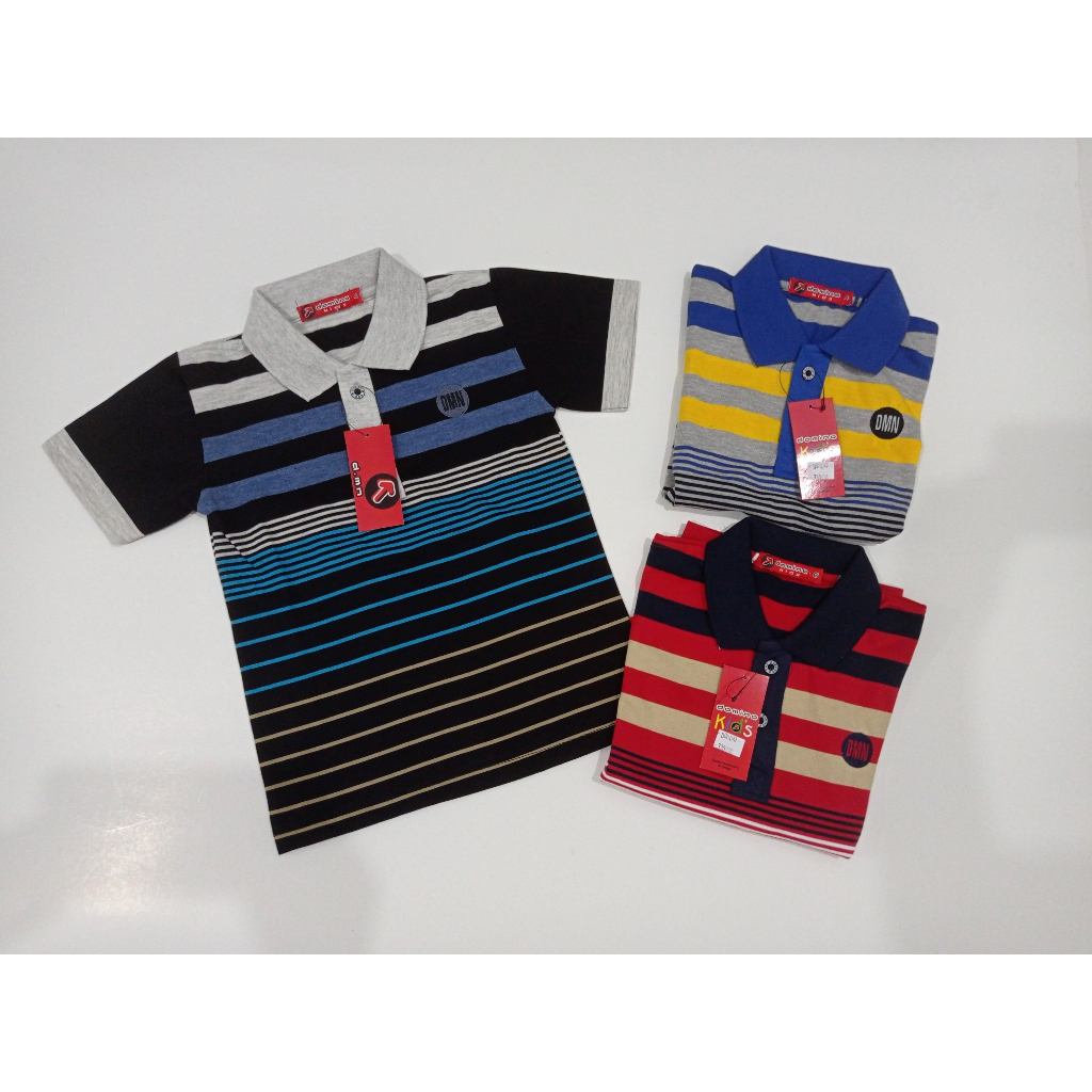 KRAH SALUR ANAK DOMINO KIDS/ KAOS SALUR DOMINO/ BAJU ANAK/ IVANKIDS