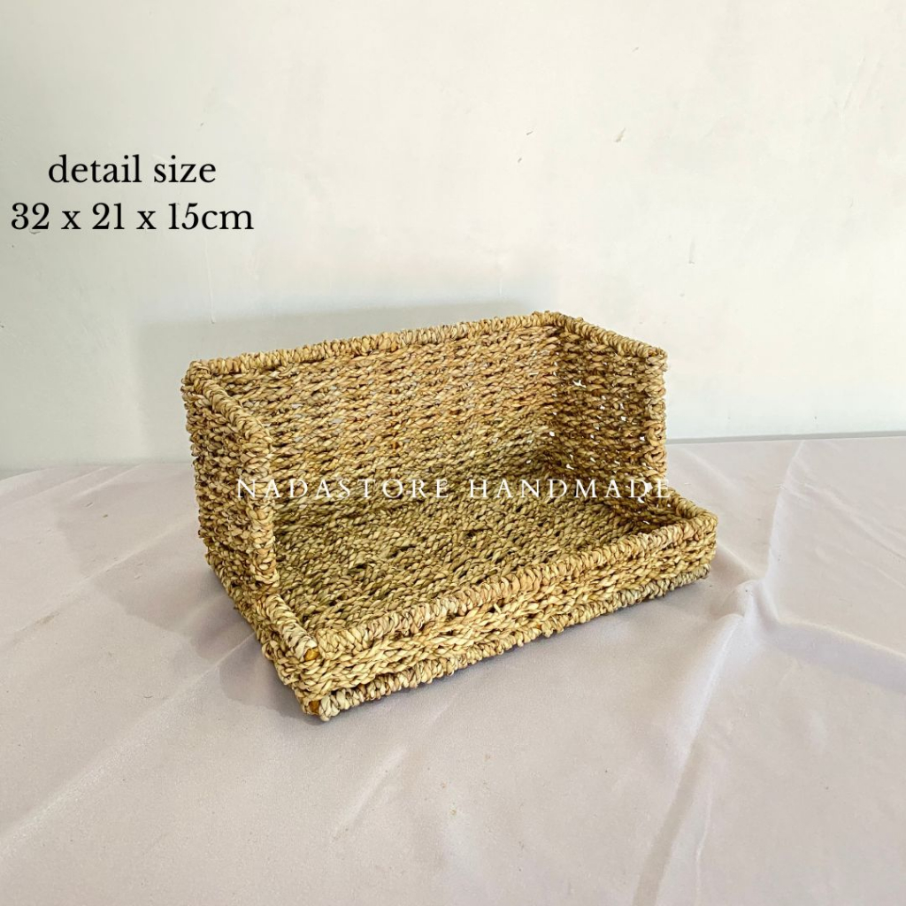 Keranjang Bumbu/ Hand Woven Organizing , Rak Bumbu , Laci Bumbu , Drawer serbaguna Handmade