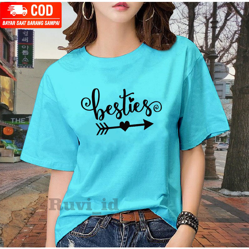 Ruvi_id-BELI 3 GRATIS EARPHONE EXTRA BASS KAOS WANITA LENGAN PENDEK OVERSIZE IMPORT DISTRO KOREA STYLE TERMURAH ATASAN WANITA KAOS BESTIE KAOS WANITA KEKINIAN BAJU WANITA DISTRO KAOS WANITA DEWASA KAOS MURAH BAJU JUMBO / T-SHIRT OVERSIZE