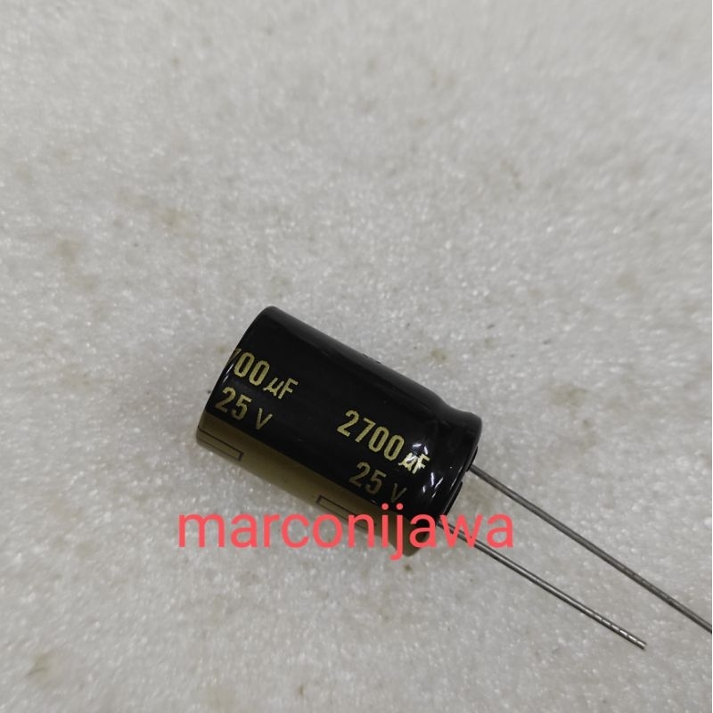 capasitor 2700uf 25V panasonic