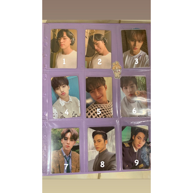 pc photocard mingyu seventeen attaca face the sun semicolon an ode henggarae your choice