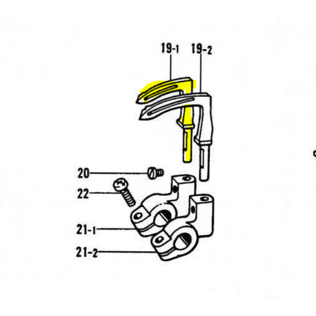 Looper (S) Short Ori Taiwan Mesin Jahit Make-up YX-926 / B-926