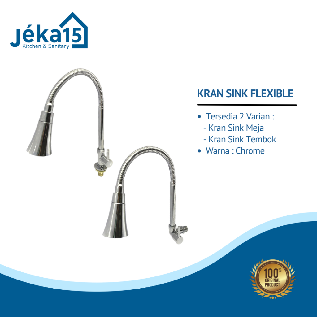 KRAN SINK FLEXIBLE CHROME