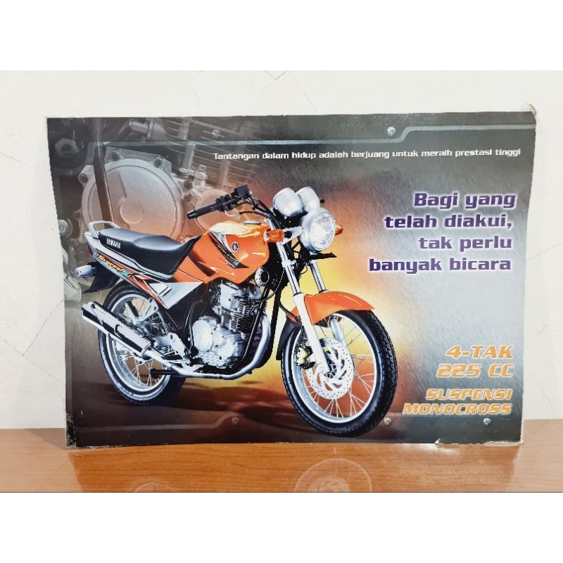 Brosur Motor YAMAHA SCORPIO--Z ORI UNGU