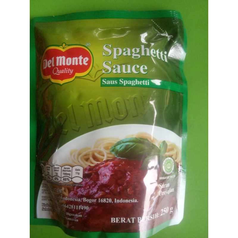 

Saus Spaghetti Del Monte 250g