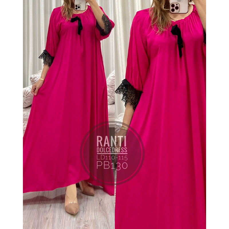 Daster Arab Dolce RANTI Home Dress Rayon Big Size