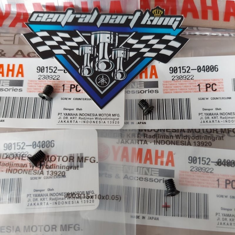 BAUT EMBLEM TANGKI RX SPESIAL, RXS, YT115, RX100 ASLI ORI ORIGINAL YAMAHA YGP 90152-04006