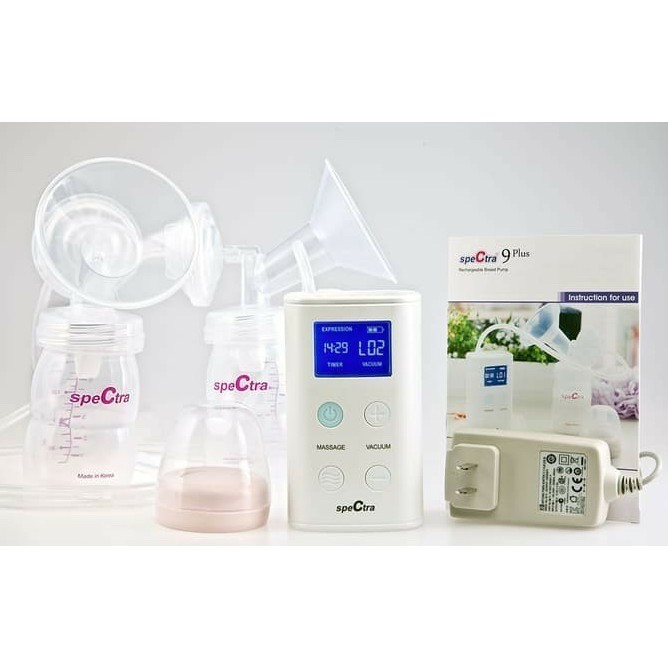 Spectra 9 Plus Pompa Asi - Spectra 9+ Breastpump Dual Pump Spectra 9 Plus Advanced TANPA COLOKAN LISTRIK