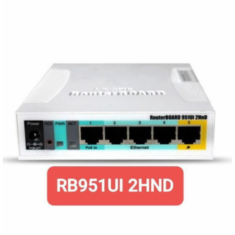 MIKROTIK RB951UI 2HND Baru