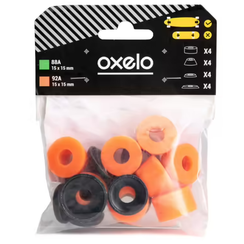 OXELO 500 Bushing Longboard 92a Dengan 2 Bentuk Yang Berbeda