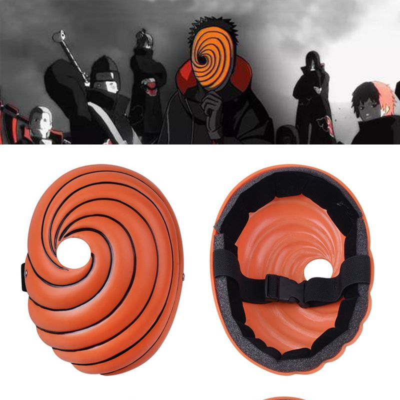 Mask Obito Orange Tobi Obito Uchiha Naruto Cosplay Anime