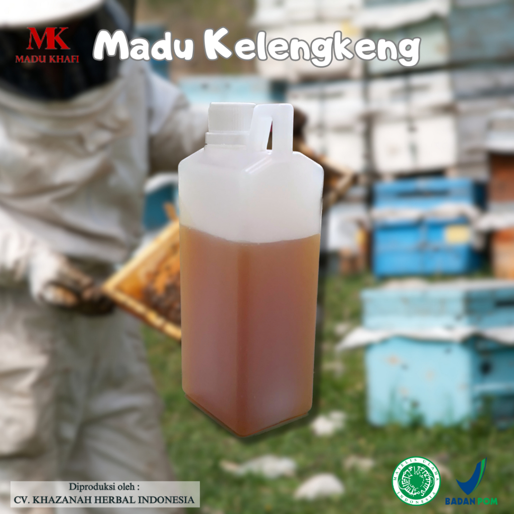 

Madu kelengkeng premium isi bersih 1kg