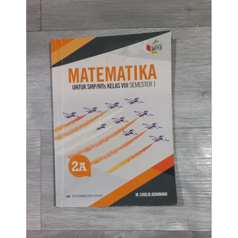 

Buku Matematika 2A || SMP/MTs Kelas 8