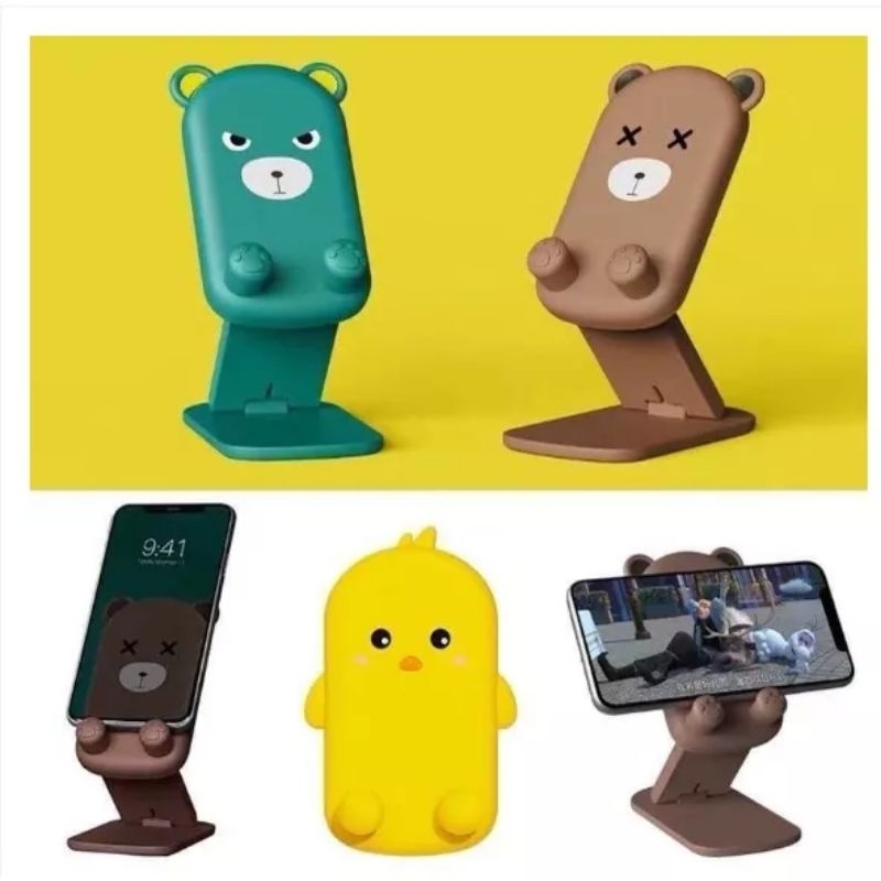 phone holder / sandaran hp lucu